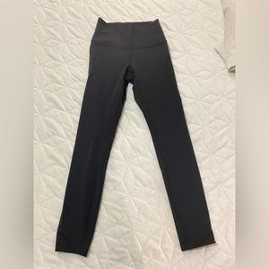 Lululemon Yoga Align Pants Sport Leggings High Rise 25 Black for women's